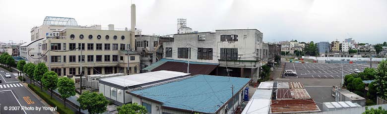 大崎　明電舎工場（2004年8月撮影）